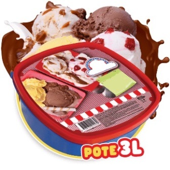 **HELADO    pote 3 litros TODOS (x uni)